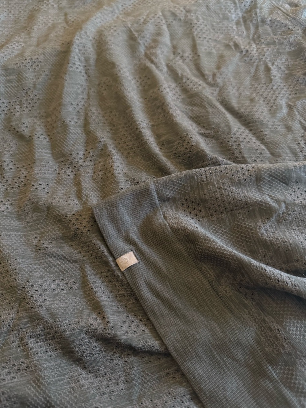 Lululemon Lightweight Long Sleeve Knit Top - Charcoal - Picture 3 of 4